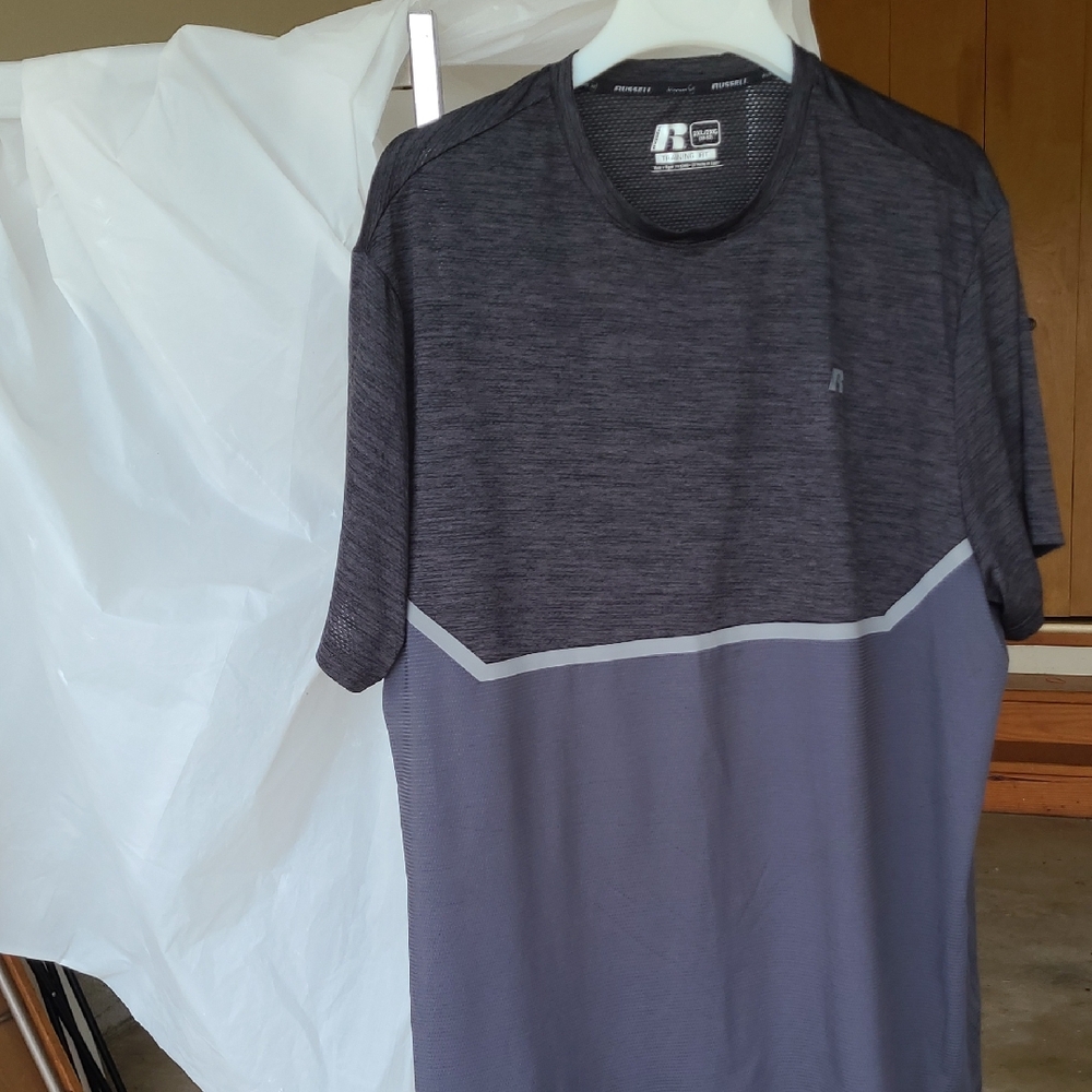 Russell Athletic Men's Gray Performance Shirt